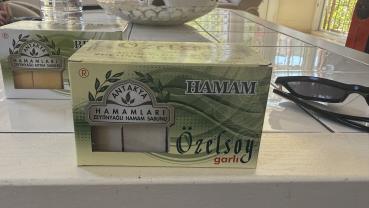 Antakya Hamam Soap with Oliveoil 740g 4 Pcs